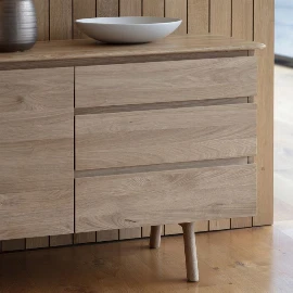 Iberia 2 Door 3 Drawer Sideboard