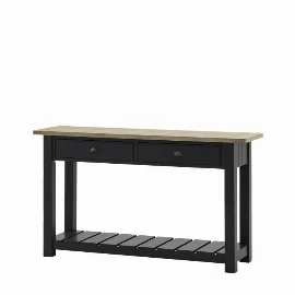 Everett 2 Drawer Console - Meteor