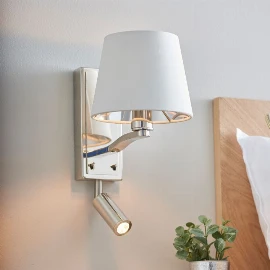 Landon Large Wall Lamp - White