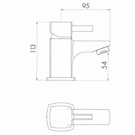 Beijing Tap | Basin Mixer