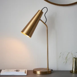 Arjun Table Lamp - Antique Brass