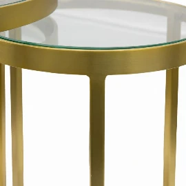 Ritzing Nest Tables - Gold