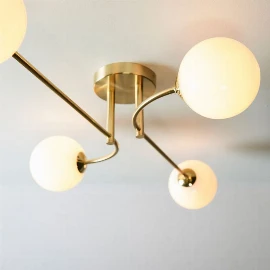 Oscar Ceiling Light - Small - Brushed brass