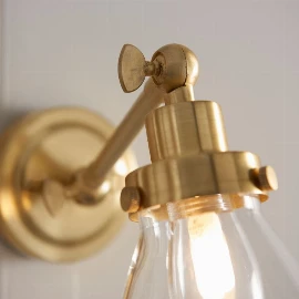 Maxwell Bathroom Light - Brass