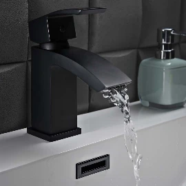 Vienna Black Basin Mixer