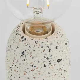 Marblestone Table Lamp Snowfall