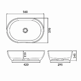 Neo Matt Counter Top Basin