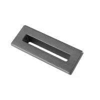 Gunmetal Rectangle Overflow Insert