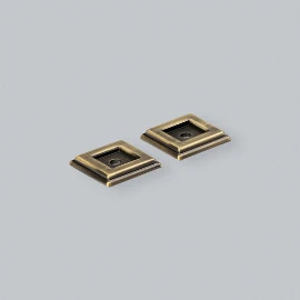 Liberty Pull Handle Backplate for pull handle | Dark Brushed Brass