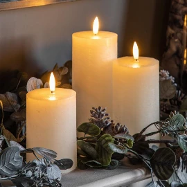 LED Candle Rustic