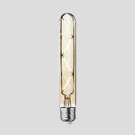 Vintage LED Edison Bulb Old Filament Lamp | 7W E27 Cylinder T30