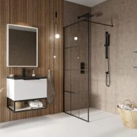 S8mm Grid Wetroom Panel 900