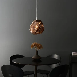 Stone Pendant Light