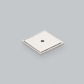 Callcott Backplate, 76mm | Polished Nickel