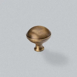 Callcott Knob | Dark Brushed Brass