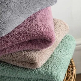 Teddy Fleece Throw