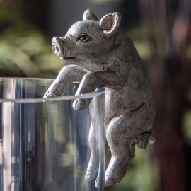 Piglet Pot Hanger