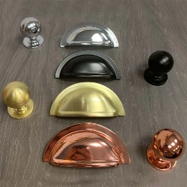 Victorian Knob,30mm |  Polished Chrome Plated.