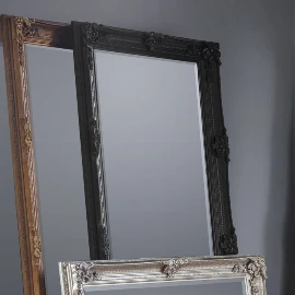 Cottage Mirror - Large - Black