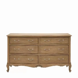 Elegance 6 Drawer Chest Weathered