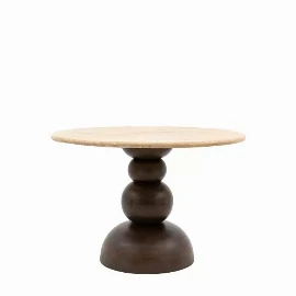 Carve Round Dining Table