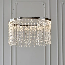 Eliana 1 Pendant Light Chrome