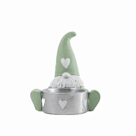 Geoffrey Gonk Tealight Holder - Green