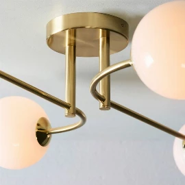 Oscar Ceiling Light - Small - Brushed brass