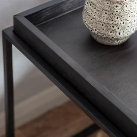 Ferren Side Table - Black