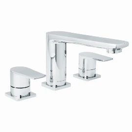 Vitesse Basin 3 hole Tap | Brushed Nickel