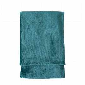 Rolled Flannel Fleece - Teal