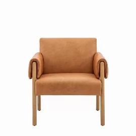 Avonvale Armchair Brown Leather