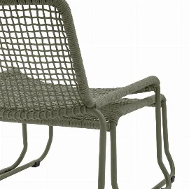 Zephira Lounge Chair with Footstool