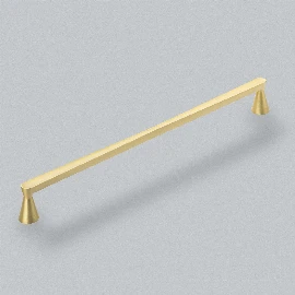 Conic Pull Handle 320 mm | Brushed Satin Brass