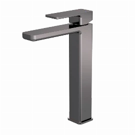 Windon Tall MONO Basin Mixer | Brushed Gunmetal