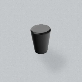 Evora Knob | Matt Black