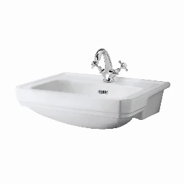 Traditional Semi-Recessed Basin