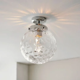 Elden Bathroom 1 Ceiling Light Chrome