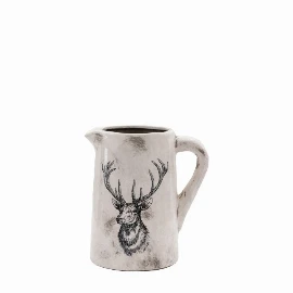 Stag Pitcher Vase