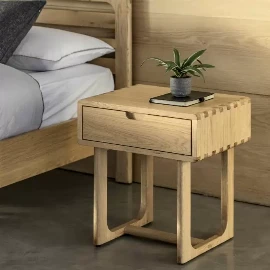 Craftsmania 1 Drawer Bedside Organica