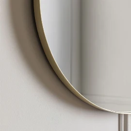 Bramwellon Elipse Mirror - Champagne