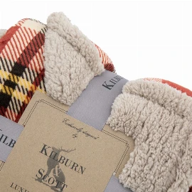 Tartan Sherpa Throw