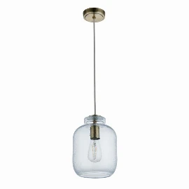 Loran 1 Pendant Light Antique Brass