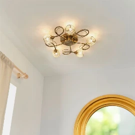 Aheron Ceiling Lamp - Brass - 5