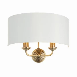 Ardengrove 2 Wall Light - Antique Brass