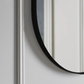 Bramwellon Elipse Mirror - Black