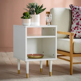 Thornwood Side Table - Snowfall