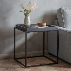 Ferren Side Table - Black