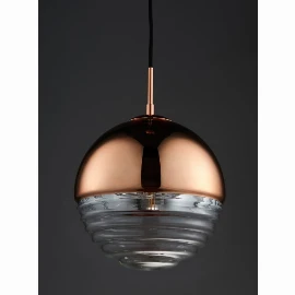 Marisol Pendant Light - Clear / Copper