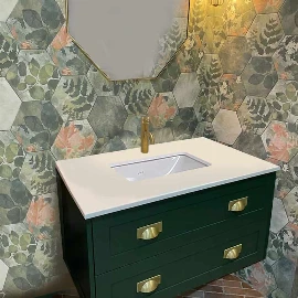 Louise Wall Hung Drawer Vanity Unit | Shaker Style | Undercounter Sink